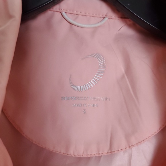 ZERO RESTRICTION Sweatshirt Womens Large Top Pink Lightweight Drawstring‎ Club S - Picture 5 of 16